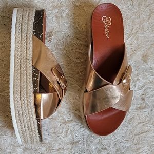 Espadril sandals